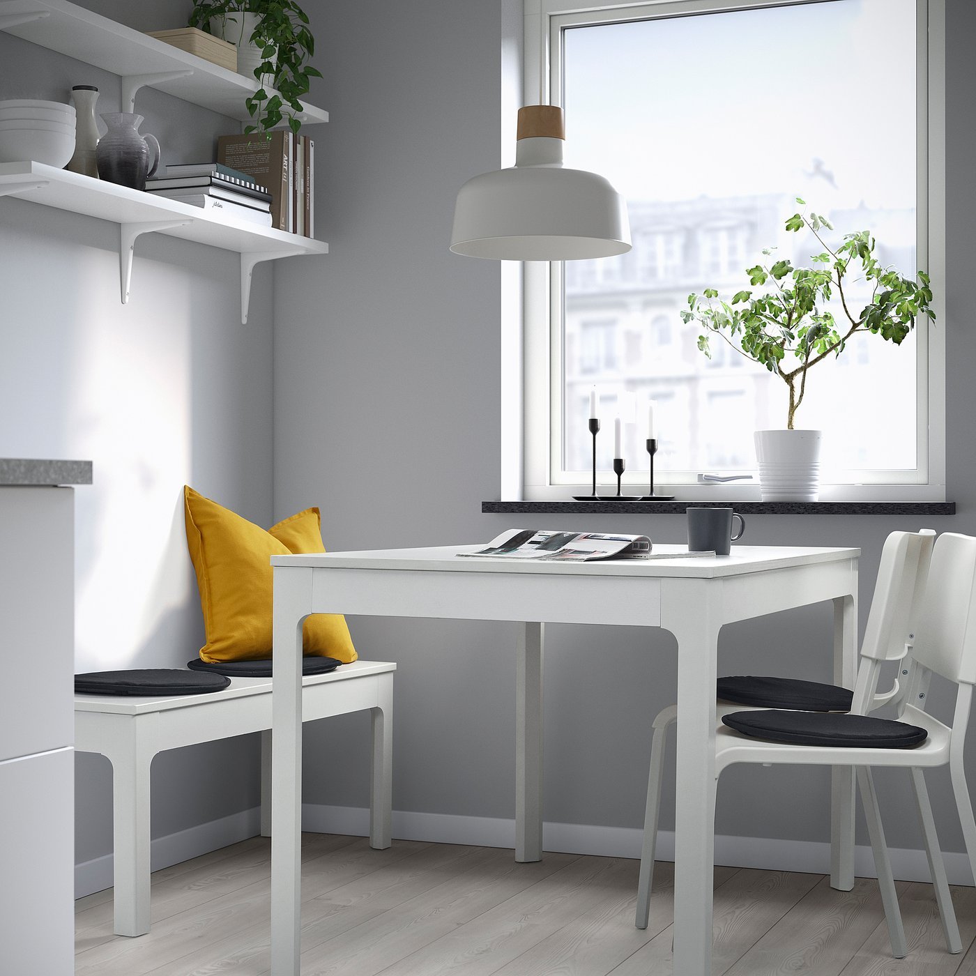 Black Chair Pad 36cm, Chair pad, black, 36 cm - Image 2