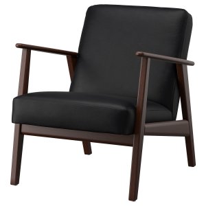 Jonsbyn Black Armchair, Armchair, Jonsbyn black