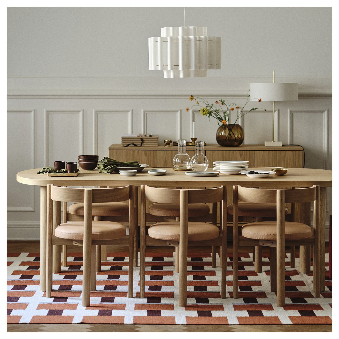 Oakline, Table, oak veneer/oak veneer, 230x90 cm - Image 2